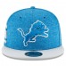 Men's Detroit Lions New Era Blue/Gray 2018 NFL Sideline Home Official 9FIFTY Snapback Adjustable Hat 3058553